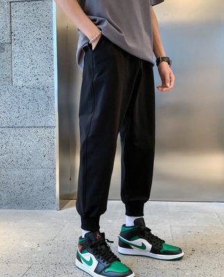 Quần thể thao mùa hè của nam giới quần ống rộng xu hướng mùa xuân quần âu mỏng phần mùa xuân và mùa thu quần legging quần thể thao quần thể thao quần harem