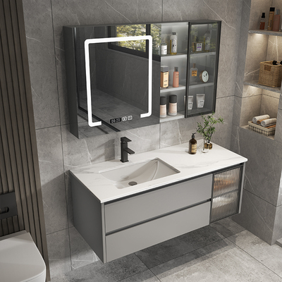 Slate tủ phòng tắm kết hợp chậu rửa tủ phòng tắm chậu rửa tủ chậu rửa hiện đại gia dụng treo tường