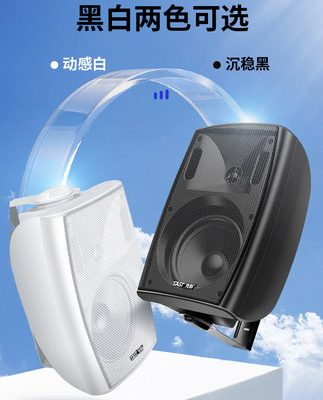 Cửa hàng bán loa âm thanh treo tường Xianke P6 chuyên dụng bluetooth trong nhà siêu thị thương mại nhà hàng cửa hàng treo tường treo tường nhà hội nghị không dây vũ điệu bass nền loa phát nhạc