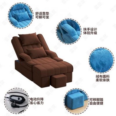 Ghế sofa massage chân Giường massage điện cao cấp Ghế sofa phòng tắm