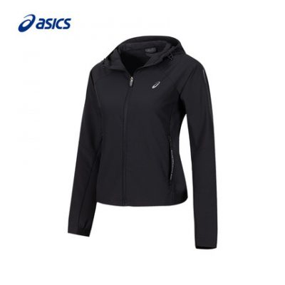 ASICS Arthur 2022 Spring / Summer Women's Reflective Night Vision Áo khoác dệt thoi Áo khoác thể thao có mũ trùm đầu thoải mái