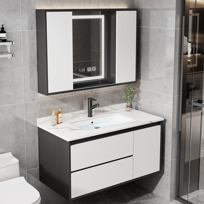 Phòng tắm Tủ phòng tắm Nhà vệ sinh Chậu rửa Tiện nghi phòng tắm Bàn rửa Chậu rửa bằng sứ Tủ gương thông minh kéo từ trần đến sàn