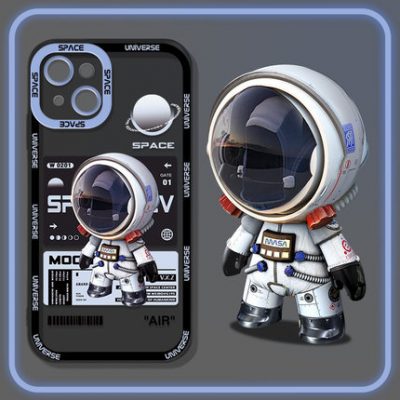 Ốp lưng điện thoại di động Apple 13 phi hành gia thương hiệu Tide 12 bộ iphone11promax pro trong suốt x chất lượng cao xr niche xs nam và nữ 78plus bao gồm tất cả ống kính net màu đỏ nổ mẫu 2022 mới