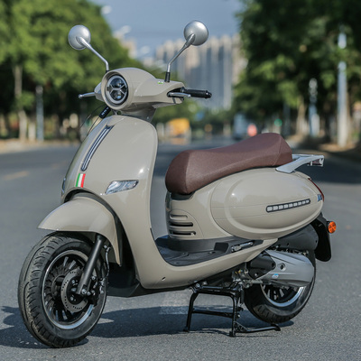 Dragon Turtle 150cc xe tay ga National IV EFI phanh đĩa tiết kiệm nhiên liệu Máy sóng vàng Django Retro Turtle King có thể được cấp phép