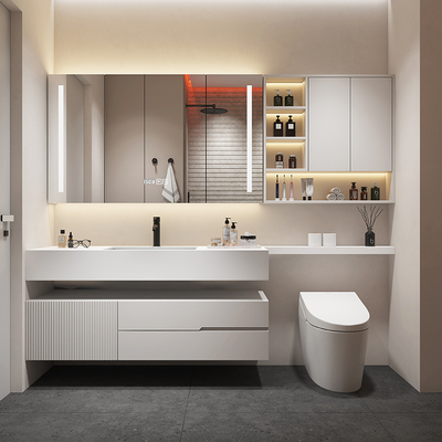 Tủ phòng tắm Slate tích hợp tủ mở rộng toilet