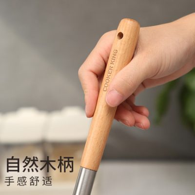 Nồi chống dính Cooking Emperor thìa silicone thìa nấu ăn thìa chịu nhiệt độ cao đồ dùng nhà bếp bảo vệ đặc biệt nồi silicone chống bỏng