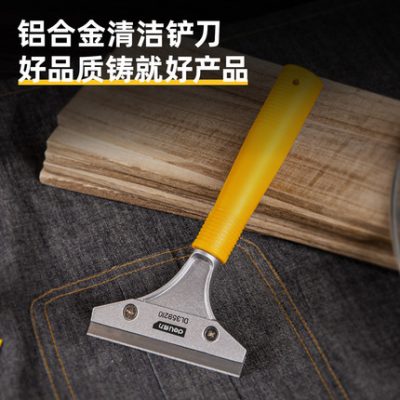 Dụng cụ mạnh mẽ xẻng làm sạch dao làm sạch hợp kim nhôm kính dao cạo mở rộng sàn xẻng tường da khử nhiễm vẻ đẹp đường may loại bỏ keo