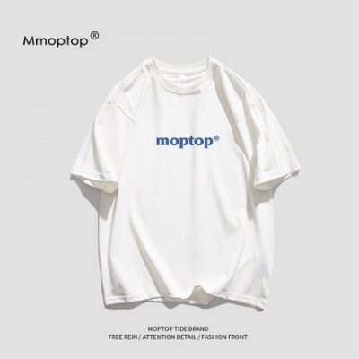 MMOPTOP mùa hè mới áo thun nam ngắn tay cổ tròn nửa tay trong suốt phong cách Hồng Kông quần áo học sinh màu rộng rãi