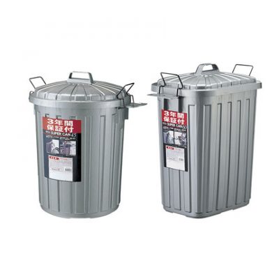 Iwasaki Industry Japan nhập khẩu thùng rác có nắp bảo vệ môi trường khái niệm bảo vệ môi trường công nghiệp gác xép gió ngoài trời thùng rác công suất lớn