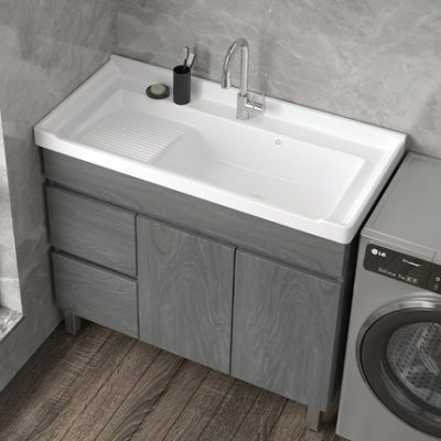 Phòng tắm bằng gốm Tủ quần áo Ban công Phòng giặt Hồ bơi Chậu rửa tay Bằng gỗ rắn Tủ phòng tắm Sàn kết hợp Tủ với Bàn rửa