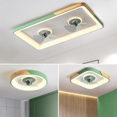 Quạt trần Xiaomi Mijia đèn quạt trần phòng ngủ đèn phòng khách đèn quạt mới siêu mỏng đèn chùm quạt điện