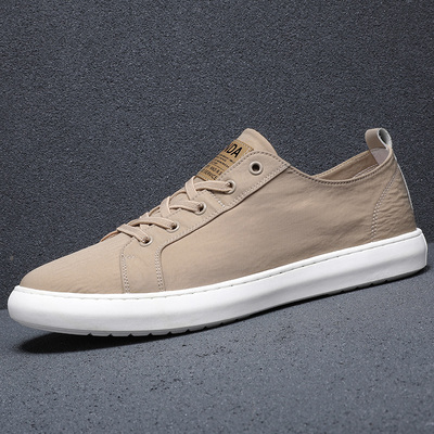 Mùa hè băng lụa giày vải giày vải giày nam giày vải nam giản dị giày lười thủ công giày lười thời trang mùa hè mềm mại đáy