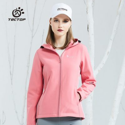 Khám phá Ngoài trời Vỏ mềm của Nam giới Mùa xuân và Thu Áo khoác một lớp mới Áo khoác gió Vỏ mềm Áo khoác thể thao dành cho nữ