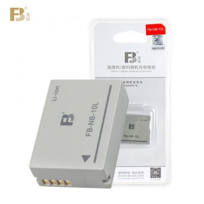 Pin máy ảnh kỹ thuật số Fengbiao NB-10L Canon G1X G3X G15 G16 SX40 SX50hs SX60hs PowerShot sx60 Bộ sạc pin dự phòng dung lượng lớn