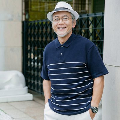 Bố áo thun ngắn tay cho người đàn ông trung niên và cao tuổi Quần áo mùa hè bố cotton Quần áo người già ông nội trung niên áo thun polo thời trang