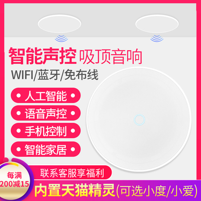 Loa âm trần không dây bluetooth tại nhà âm thanh vòm âm trần thiết lập bộ khuếch đại nhúng nhà thông minh