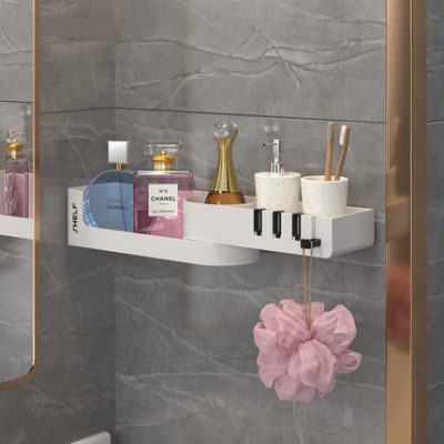 Giá xoay phòng tắm miễn phí đục lỗ phòng tắm gắn tường phòng tắm bồn rửa mặt vòi hoa sen vật tư lưu trữ nhà vệ sinh