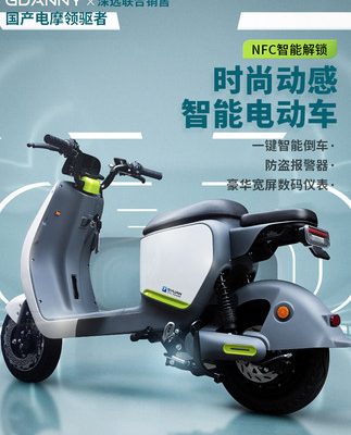 GDANNY tiêu chuẩn quốc gia mới của Đức xe điện pin lithium thông minh xe đạp nam và nữ xe đạp điện nhẹ pin xe máy