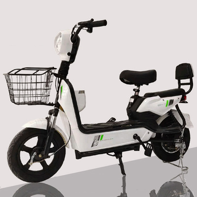 Emma Yadi với chiếc xe đạp điện tiêu chuẩn quốc gia mới tương tự dành cho xe đạp điện hai bánh chạy pin hai bánh nhỏ và nhẹ của nam giới