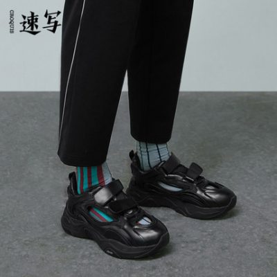 Sketch nam mùa xuân và mùa thu giảm giá dép mới da bò hợp thời trang thời trang thể thao khí chất thoải mái dễ đi trên phố