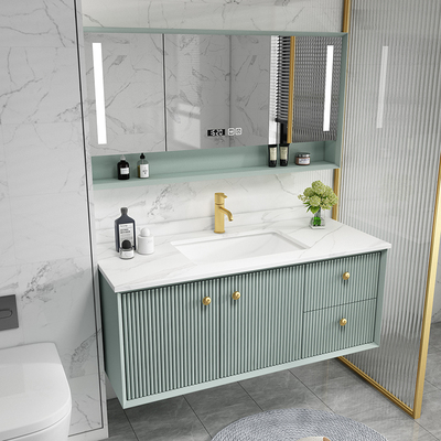 Hiện đại tối giản đá phiến một bồn tắm tủ kết hợp phòng tắm bồn rửa mặt Bắc Âu ánh sáng sang trọng bồn rửa mặt