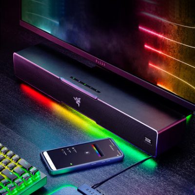 Razer Razer Soundbar Leviathan Behemoth V2 Symphony RGB Bluetooth THX7.1 Loa siêu trầm chơi game cho máy tính