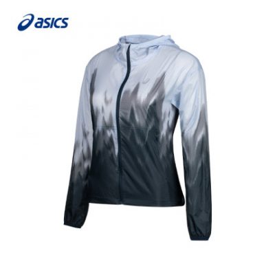 ASICS Áo khoác nữ ASICS In áo khoác chạy hàng đầu 2012C132-100