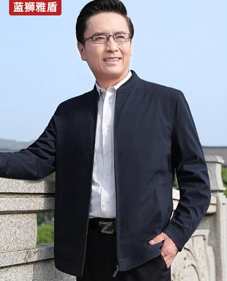 Dad áo khoác mùa xuân và mùa thu áo khoác mỏng nam giới trung niên áo khoác mùa xuân trung niên và cao tuổi áo khoác bình thường