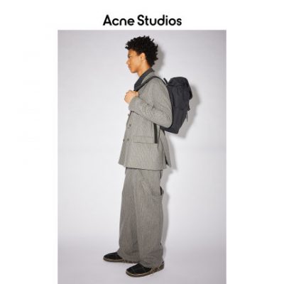 Balo thể thao du lịch cỡ lớn màu đen Acne Studios Unisex C10110-900