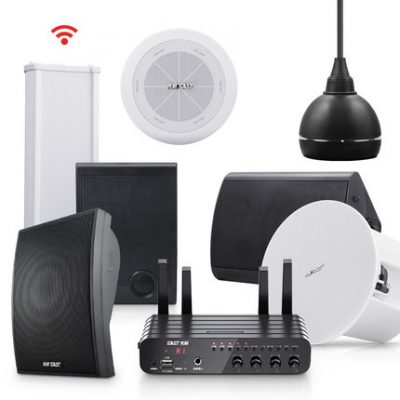 Xianke không dây bluetooth trần nhà hàng thương mại với trần treo tường hộ gia đình quán trà sữa 3d loa vòm trước cửa hàng trần treo tường wifi nhúng cửa hàng âm thanh cửa hàng loa thông minh chuyên dụng