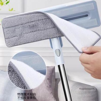 Dụng cụ lau kính đa năng hai mặt gia dụng Dụng cụ cạo kính có que rửa kính để cọ rửa các tòa nhà cao tầng thiết thực