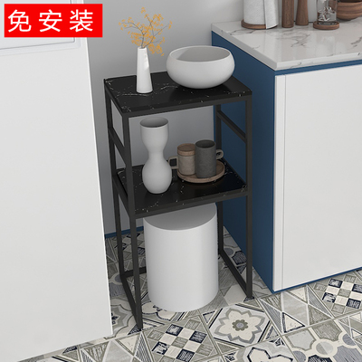 Giá đỡ nhà bếp mới giá để lò vi sóng giá đựng nước tương chai nước tương dụng cụ nhà bếp thùng gia vị giá để đồ nhỏ