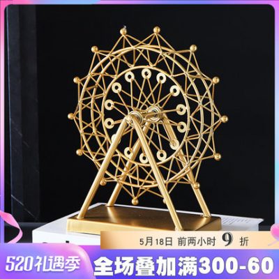 Ánh sáng sang trọng cao cấp bánh xe Ferris tủ rượu trang trí nhà trang trí phòng khách văn phòng máy tính để bàn phòng ngủ sáng tạo không khí