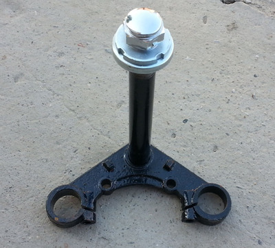 Baiyangdian dành cho người khuyết tật xe ba bánh phụ tùng 125 loại cột lái