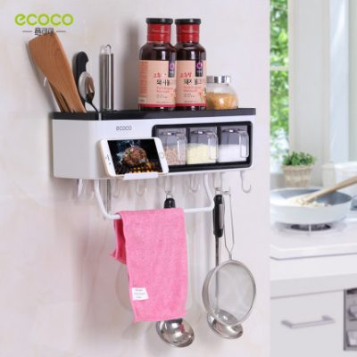 Hộp gia vị nhà bếp lọ gia vị bộ gia vị muối đường gia vị gia vị lưu trữ chai kết hợp vật tư đồ dùng cửa hàng bách hóa nhỏ