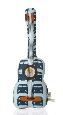 Đan Mạch ferm Living bộ đồ giường trẻ em bộ đồ giường đệm gối guitar quà tặng điểm