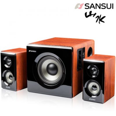 Loa siêu trầm máy tính để bàn Sansui / Shanshui GS-6000 (60B) với TV máy tính xách tay âm thanh bằng gỗ Bluetooth không dây nhà K bài hát phòng khách nhà loa chính thức hàng đầu