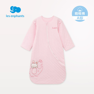 Phòng nằm bộ đồ giường nam và nữ em bé chải kỹ cotton trơn màu ôm túi ngủ trẻ em in túi ngủ mới mỏng