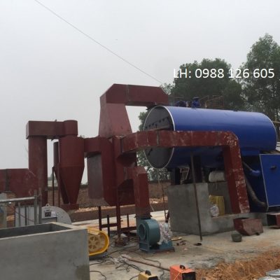 Nồi hơi đốt than củi 5 tấn