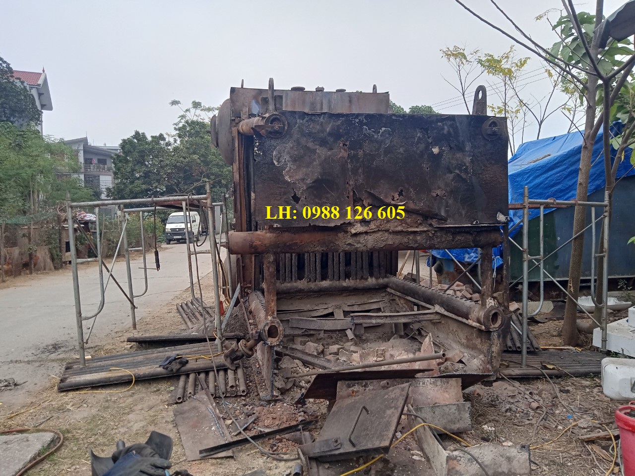 đại tu nồi hơi