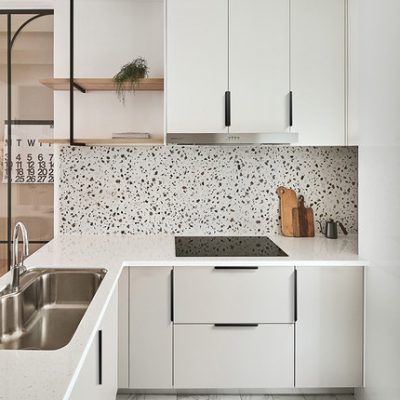 Tay nắm vô hình cửa tủ dài màu đen tủ quần áo hiện đại đơn giản cao cấp ngăn kéo tủ không đục lỗ nhẹ tay nắm cửa sang trọng