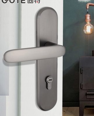 Goode từ tính cửa hút khóa nhà phổ biến trong nhà phòng ngủ phòng ngủ cửa gỗ câm tay nắm cửa khóa toàn bộ bộ