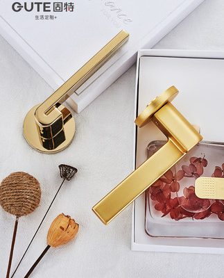 Goode khóa cửa trong nhà gia đình khóa cửa phòng ngủ tay nắm cửa gỗ từ tính hút chia khóa phòng tắm tay cầm khóa