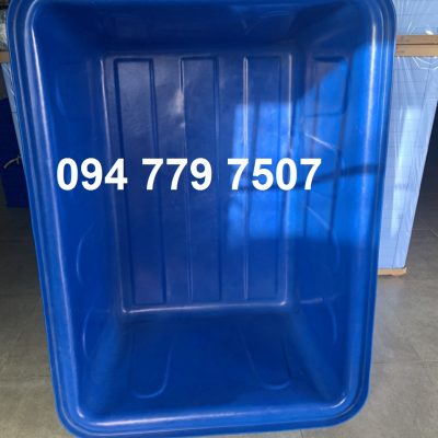 THÙNG NHỰA CHỮ NHẬT  750 LÍT NUÔI TRỒNG THỦY HẢI SẢN - LH 094 779 7507 - 096 3838 772