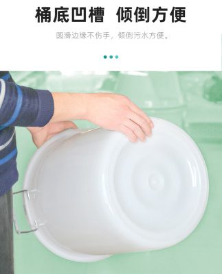 Thùng rác đa năng dày lớn nhà xưởng phân loại vệ sinh ngoài trời xô nhựa thương mại hộ gia đình trống nhà bếp có nắp