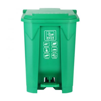 Thùng rác đạp chân có nắp ngoài trời thùng rác đạp chân lớn ngoài trời nhà bếp thương mại sân ngoài trời thùng rác dung tích lớn