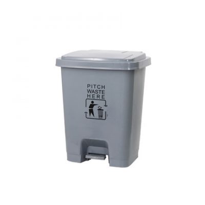 Thùng rác có chân có nắp đậy nhà bếp gia đình lớn đặc biệt trường học vận hành bằng chân thương mại có mái che vệ sinh ngoài trời đạp chân