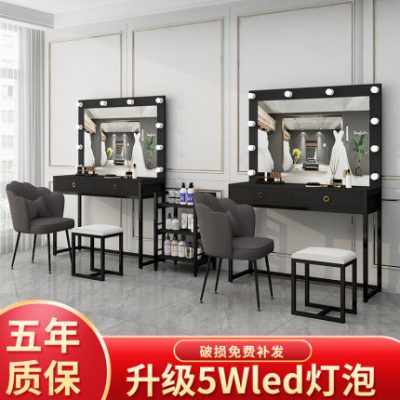 Cửa hàng bàn trang điểm ảnh studio đặc biệt với đèn trang điểm cửa hàng áo cưới nghệ sĩ trang điểm bàn trang điểm thẩm mỹ viện bàn trang điểm