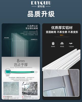 Phòng tắm tùy chỉnh phòng tắm không thể thiếu vách ngăn kính phòng tắm vòi hoa sen hình cánh quạt đơn giản phòng tắm vòi sen phòng tắm phòng tắm phòng tắm