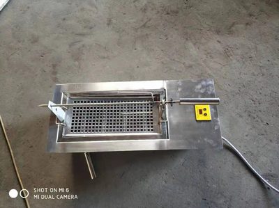 Chân nướng điện không khói bếp thịt cừu xiên inox bếp nướng điện gia dụng trong nhà thương mại máy bàn nướng nhiệt bên nhỏ